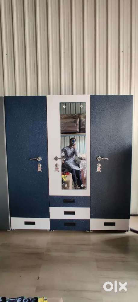 New 3Door Heavy metal cupboard big size
