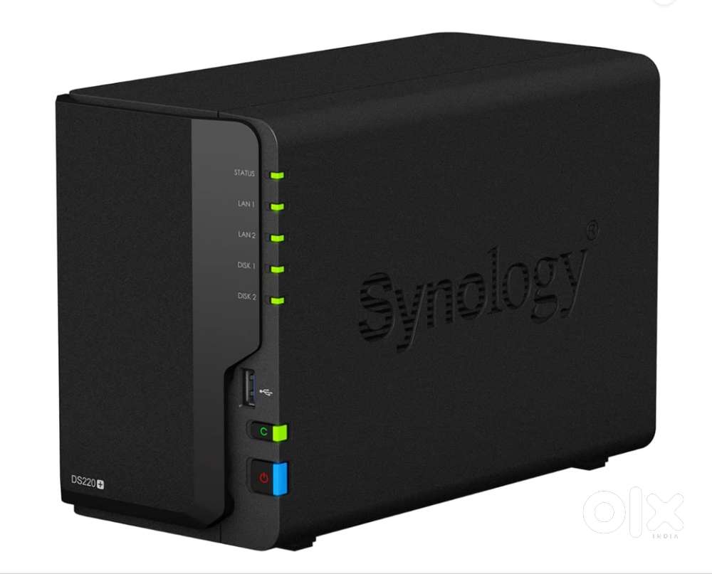 Synology DiskStation DS220+ Network Attached Storage Drive, Black