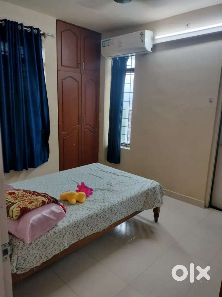 2 bedroom fully furnished flat Kottayam Collectorate 18.5 k 3bd 20k