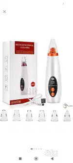 Black head remover machine