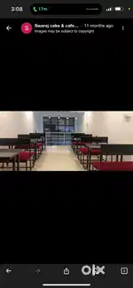 Cafe Table And Sitting Benchaes