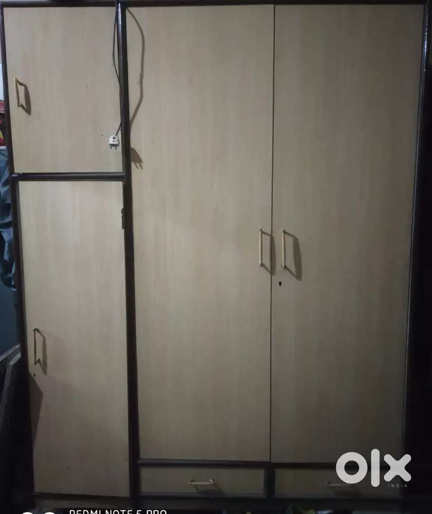 Three door wooden Almirah