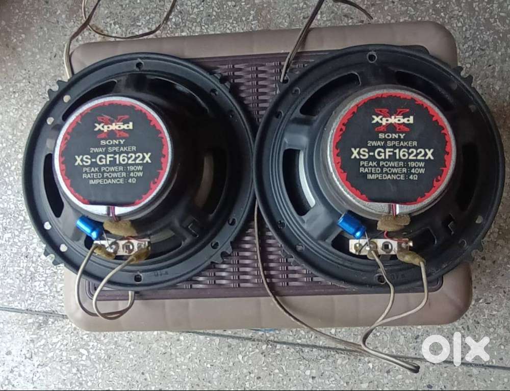 Original Sony Xplod Car Music System (Head Unit + Speakers)  New