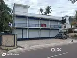 Spacious commercial building ground floor for rent at Kayamkulam.