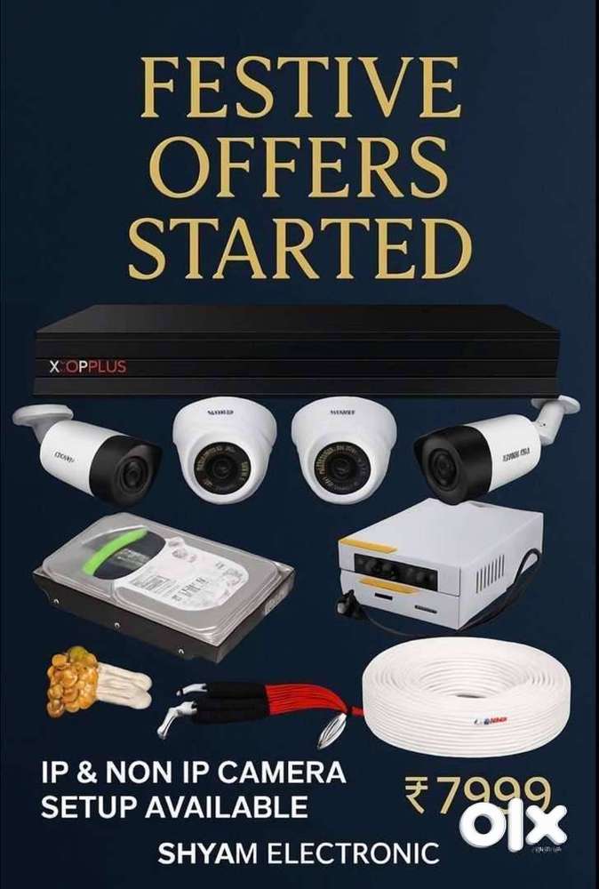 Cp Pluse Ip & Non Ip Cameras Available Very Low Price With Warrnty