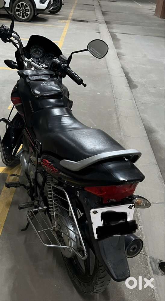 Honda shine with tubeless tire