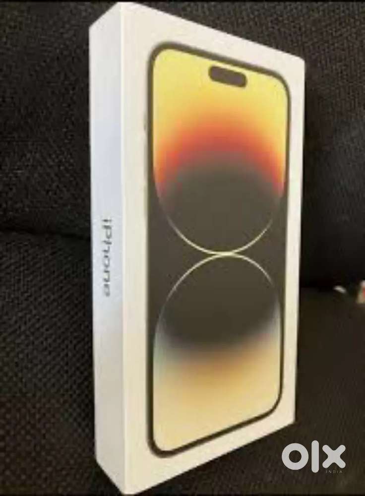 I phone 14 pro max 256 gb golden colour