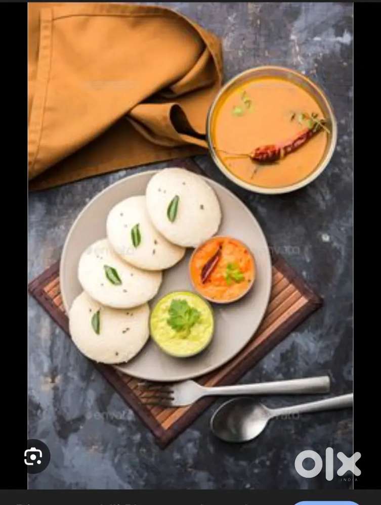 Need chef for tiffins and evening snaks