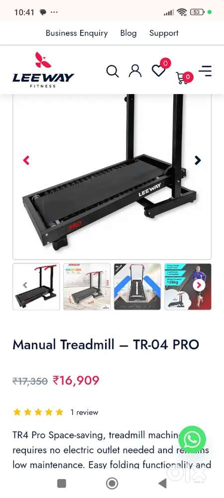Treadmill new
