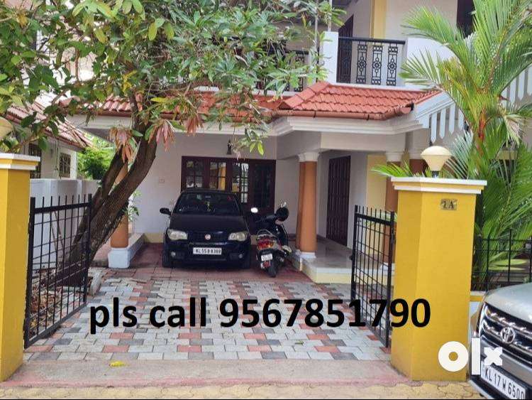 2 bhk semi furnished house rent in ground floor in palakkad