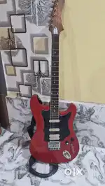 Red Hobner Electric Guitar for Sale