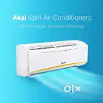 Akai 1.5 ton 3 star invertor aplit ac 100% copper with company warrant