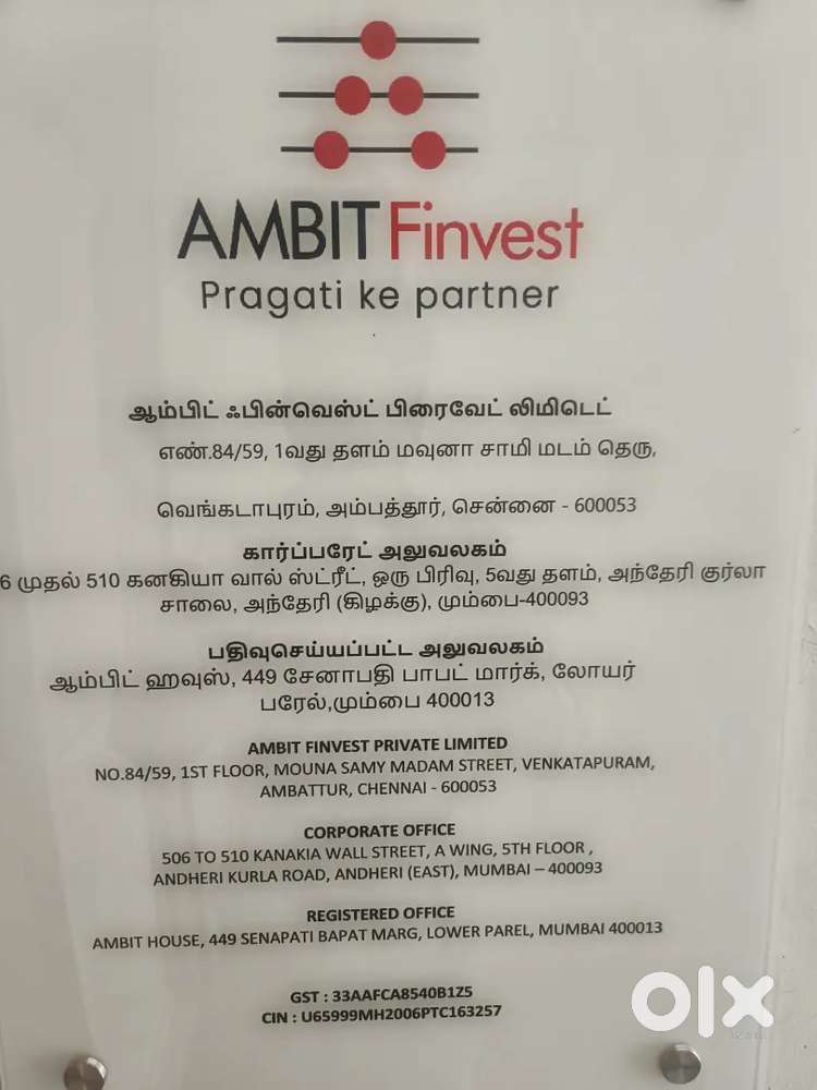 Ambit finvest Pvt Ltd