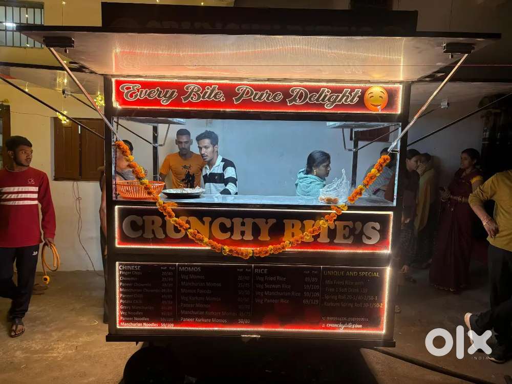 I'm Selling My Chinese STEEL Food Cart With All Kitchens Setup.