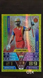 VIRAT KOHLI 15/16 MATCH ATTAX GOLD EDITION