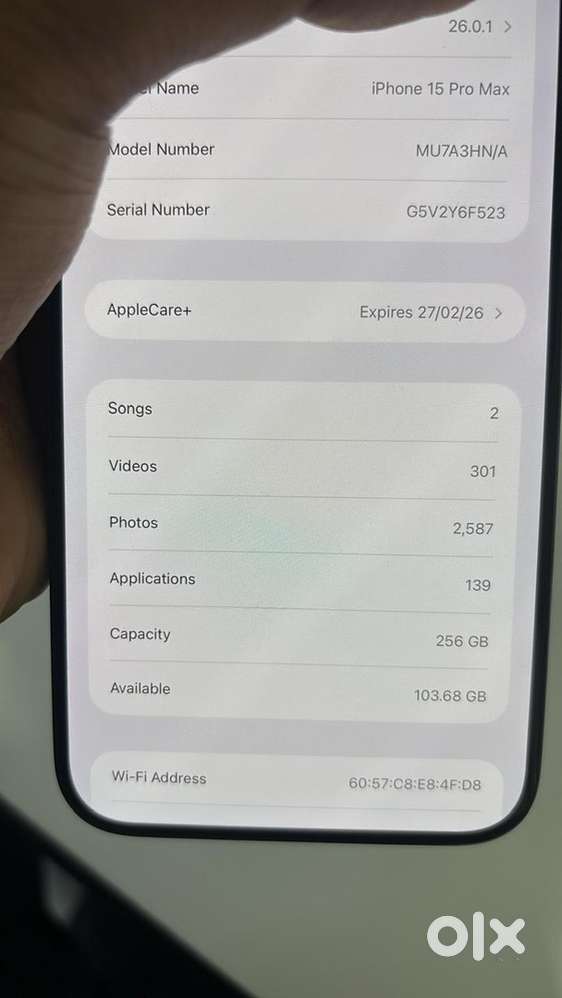 Good condition I phone 15 Pro max for sale