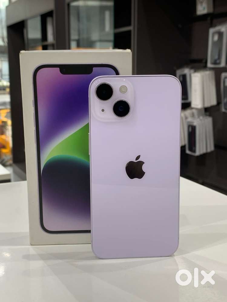 Iphone 14 128gb Purple colour with bill 3months warranty