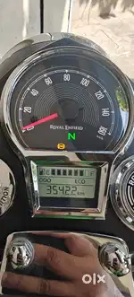 Bullet 350 Black Gold, Apr 2024, warranty + accessories, almost new.