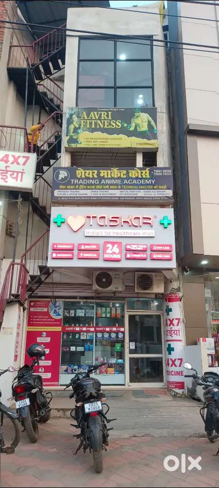 Running Medical store full furnished with doctors sitting cabin