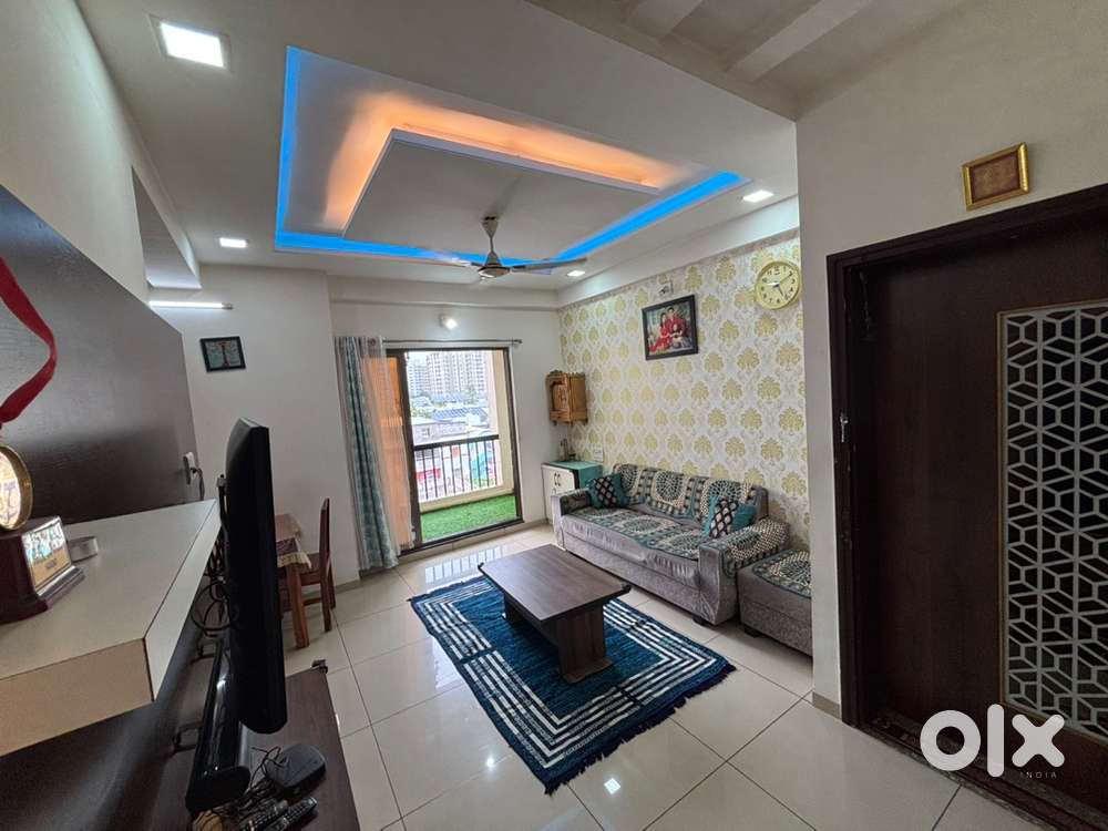 Urgent sell of flat with furniture & AC