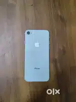 iPhone 8 white colour with brand new condition, original charger