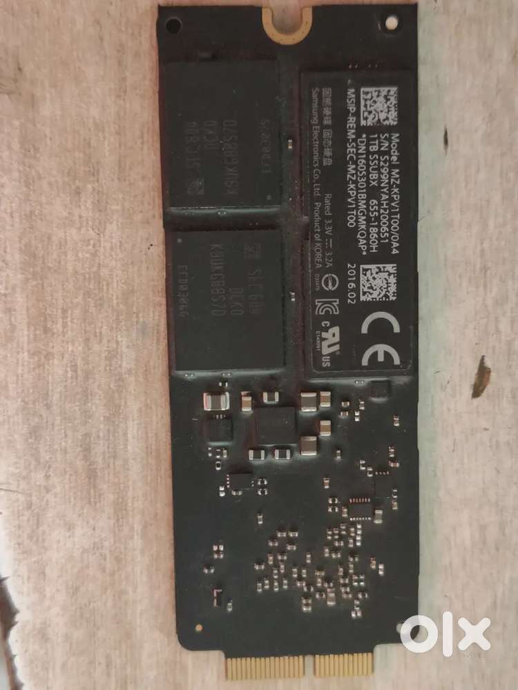 Apple i mac ssd 1 tb