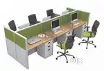 An Computer Table of 6 ft