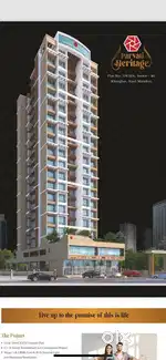 1 BHK master bedroom flat in Kharghar very reasonable price