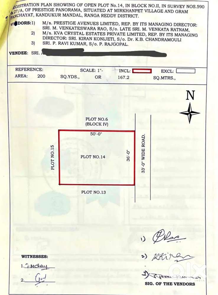 Plot for sale meerkanpet future city