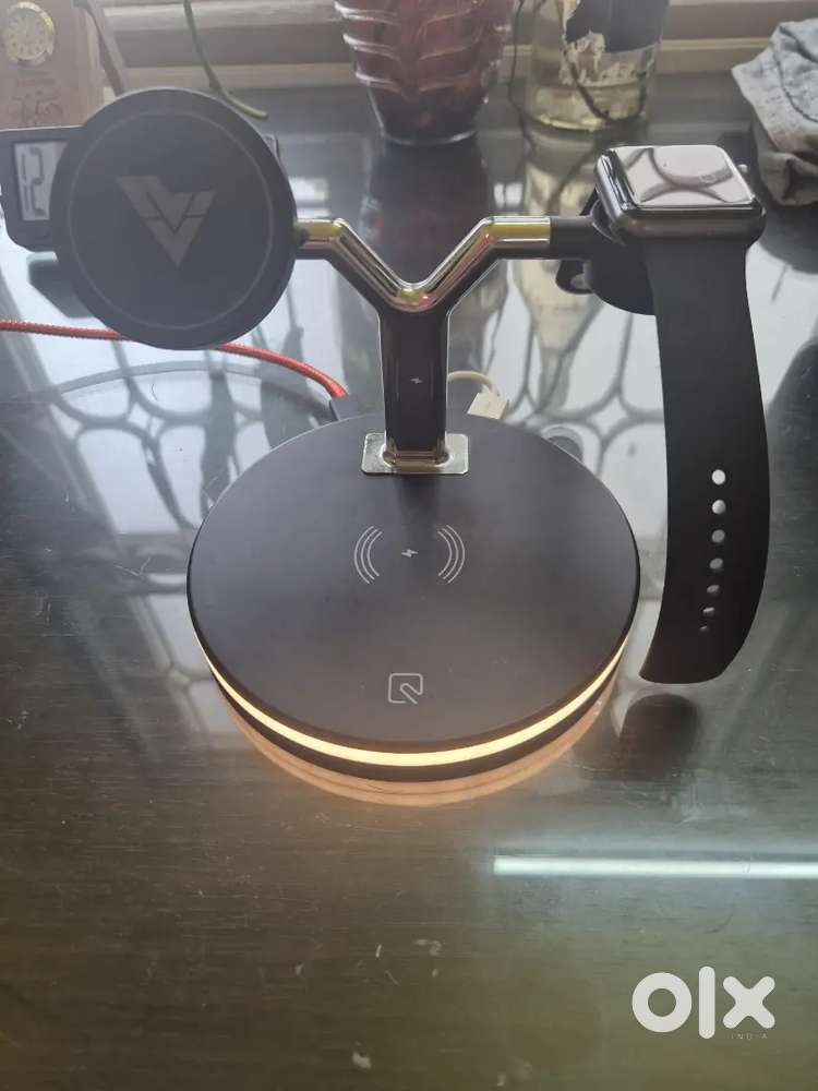 iPhone wireless charger and watch charger with series 3 watch for sale