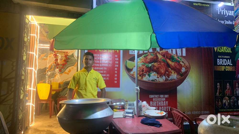 In biryani shop i need staff for cutting vegetables & serving selling
