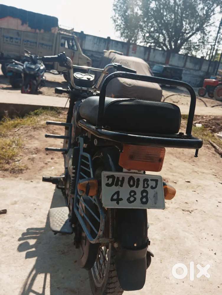 TVS XL100 well used bike