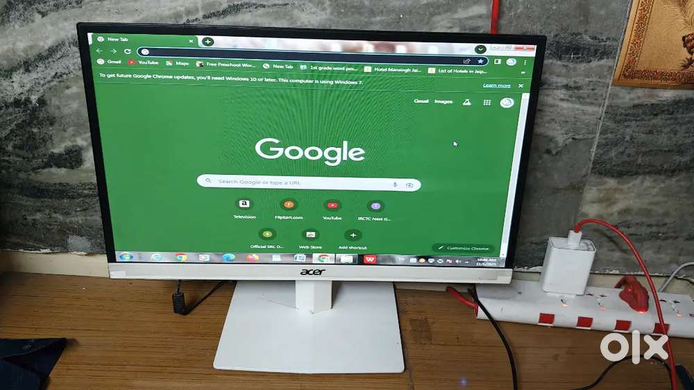 Acer LCD monitor 22 inch desktop IPS display good condition screen
