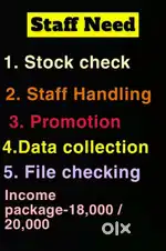 Office work in fashion industry
