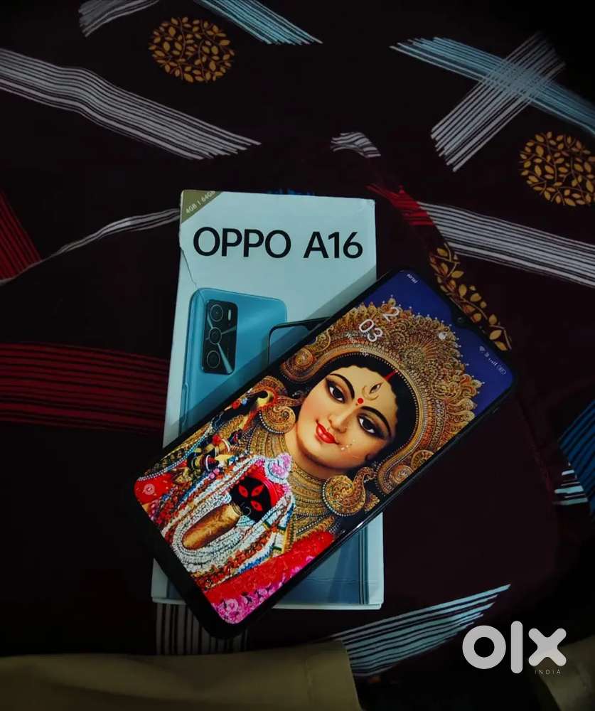 Oppo A16 Blue Colour 4/64gb Good Condition Bilkul Phone Original.