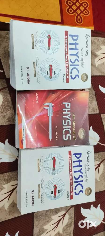 S.L. Arora's PHYSICS Class 11  Reference Books & Lab Manual