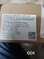 APPLE MACKBOOK AIR SEAL PACK WITH BOX UNTOUCHED