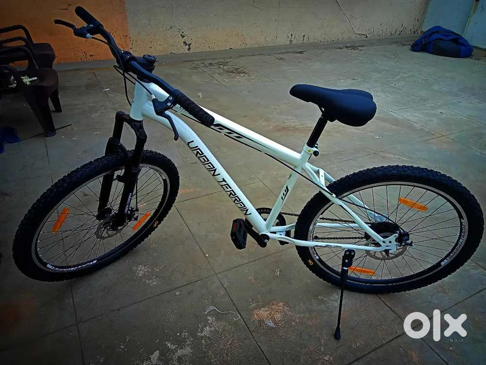 Urban train cycle(with dual suspension , dual break and off road tyre)