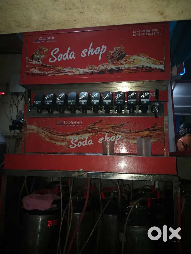 12 flavour soda machine well condition