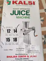 Kalsi juicer size 14