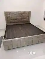 The new brand double bed with box king size 6+6 fancy