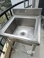 Steel sink- great condition