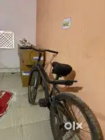 Backward tire is of mud tyre