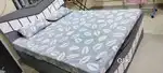 Bed with mattress