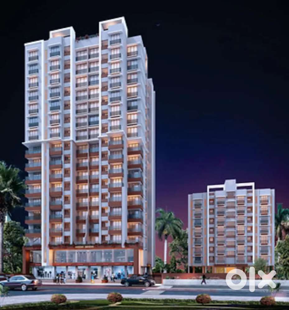 NEW 1BHK Jodi 1.28 cr in SHANTI GARDEN RIDDHI SIDDHI