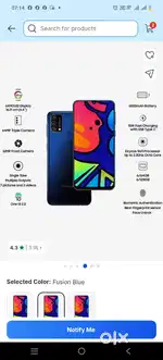 GALAXY F41/6 GB RAM/128 GB INTERNAL