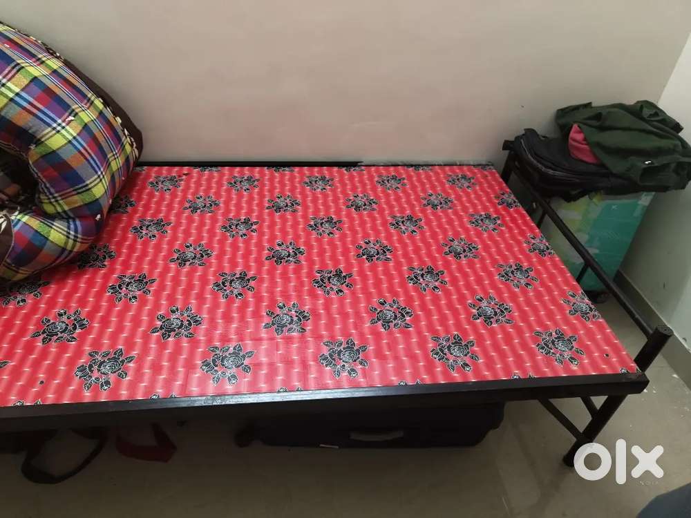Bed, mattress , table and Chair available