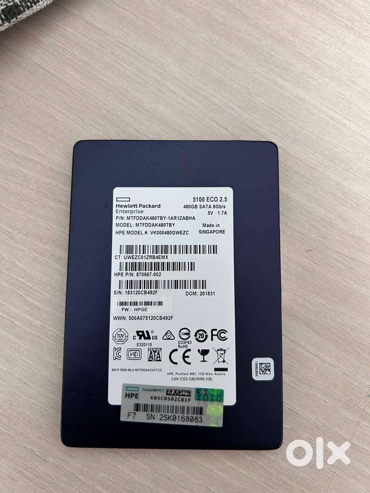 HP-SSD 480 GB-6 GB/S