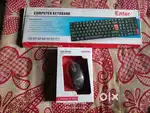 1 keyboard, 1 mouse