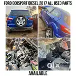 Ford Ecosport diesel 2017 all used parts available